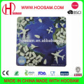 Eco-friendly Natural Rubber Mouse Pad with 1-5mm Thickness, Heat-transfer Printing